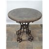 Image 1 : CAST IRON CIRCULAR PARLOR TABLE