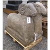 Image 2 : LIMESTONE SHEEP SCULPTURES