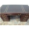 Image 2 : CONTEMPORARY LEATHER TOP DESK