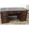 Image 3 : CONTEMPORARY LEATHER TOP DESK