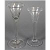 Image 1 : 18th CENTURY WINE FLUTES (2)