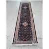 Image 1 : TABRIZ 100% WOOL NAVY RUNNER