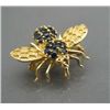 Image 1 : LADIES SAPPHIRE BUMBLE BEE BROOCH