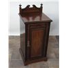 Image 1 : VICTORIAN INLAID BEDSIDE CABINET