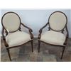 Image 2 : PAIR OF ARM CHAIRS