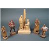 Image 1 : FOLK ART WOOD CARVINGS (5)