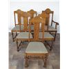 Image 1 : SET OF SIX DINING CHAIRS