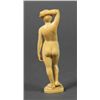 Image 1 : 19TH CENTURY CARVED IVORY STANDING NUDE