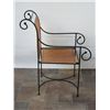 Image 6 : WROUGHT IRON DINING TABLE AND CHAIRS
