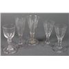Image 1 : 18th CENTURY ETCHED GLASSWARE (5)