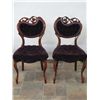 Image 1 : CARVED PARLOUR CHAIRS