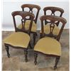 Image 2 : SET OF FOUR 18th CENTURY DINING CHAIRS