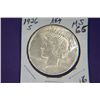 Image 1 : 1926 S PEACE DOLLAR