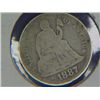 Image 1 : 1887 S SEATED LIBERTY DIME