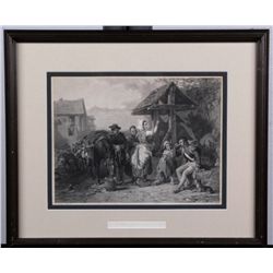 "The Tired Soldier" by F. Goodall (1822-1904)