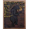 Image 2 : Original Ceramic Tile Grizzly Bear