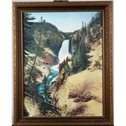 "Yellowstone Falls" by F.J. Hynes