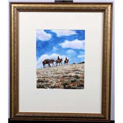 Western Original Art by W. H. Lichtenberger