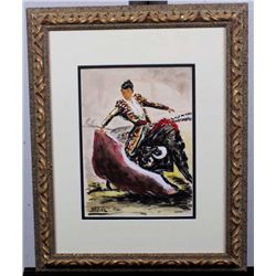 Spanish Bull Fighting by G. Motoria