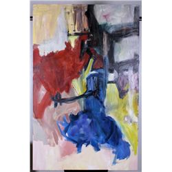Original Abstract Oil Painting