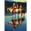 Image 2 : "Peace on Blue Lake" by David Mann