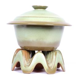 Frankoma Covered Casserole Dish
