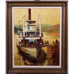 "Fred C. Dobbs Paddle Steamer" by Neil Boyle