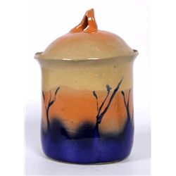 Art Pottery Lidded Jar