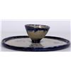 Image 2 : Art Pottery Chip & Dip Tray by K. R. Fellows