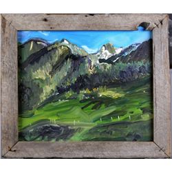 Absorka Mountains by Tandy Riddle