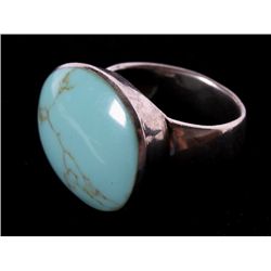 Turquoise & Sterling Silver Ring