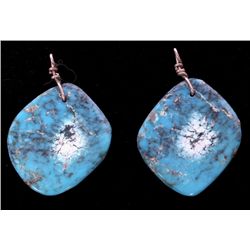 Navajo Turquoise Ear Rings