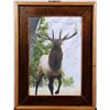 Image 10 : Elk Art by R.G. Smith in Old Faithful Inn Frame