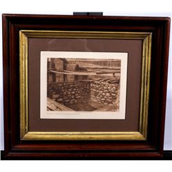 "Old Sweat House Walls" by E.S. Curtis