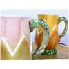 Image 4 : Majolica Fruit Cup and Saucer Set