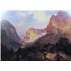 Image 2 : "Golden Gate Yellowstone" by Moran 1893 Print