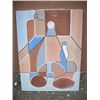 Image 1 : Vintage Cubist Still Life Signed - CRAWFORD
