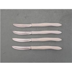 4 Set Cutco Serrated Steak Knives Pearl Handle 1759