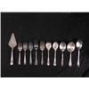 Image 1 : 11 Pc Set Silverplate, Stainless Servingware Rogers