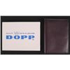 Image 1 : Dopp Vintage Brown Leather Business Card Wallet in Box