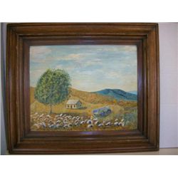 Southwest Landscape Painting Signed - PHILLIPS