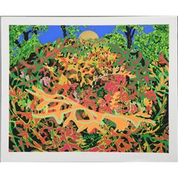 Jon D'Orazio Signed Art Print Dusty Miller Leaves Trees
