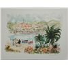 Image 1 : Lithograph Print Beaulieu Signed and Numbered Huchet