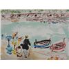 Image 2 : Lithograph Print Beaulieu Signed and Numbered Huchet