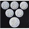 Image 1 : 6 Pc Spode England Bone China Afton Y8212 Small Plates