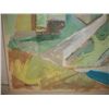 Image 2 : Vintage Geometric Landscape Signed - Marinko