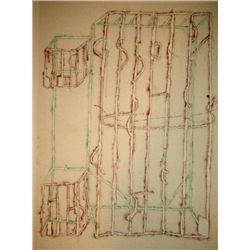 Craig Kauffman Signed LE Art Print "Untitled 5"