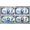 Image 1 : Bank of Taiwan, 1947-49 Issue Banknote Quartet