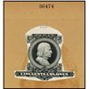 Image 1 : Republica De Costa Rica, Proof Portrait of Christopher Columbus used on ND 1917 Silver Certificate I