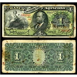 Banco Comercial y Agricola, 1903-22 Issue Banknote